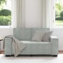 Sofá de 2 plazas de terciopelo gris claro 120 cm by , Sofas - Ref: Foro24-4105010, Price: 213,34 €, Discount: %