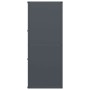Leñero antracita 40x30x75 cm Acero laminado en frío by , Firewood bags and holders - Ref: Foro24-864193, Price: 86,47 €, Disc...