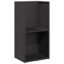 Leñero negro 40x30x80 cm Acero laminado en frío by , Firewood bags and holders - Ref: Foro24-864187, Price: 85,39 €, Discount: %