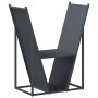 Leñero antracita 69,5x35x81 cm Acero laminado en frío von , Brennholztaschen und -halter - Ref: Foro24-864179, Preis: 69,35 €...