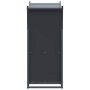 Leñero antracita 69,5x35x81 cm Acero laminado en frío von , Brennholztaschen und -halter - Ref: Foro24-864179, Preis: 69,35 €...