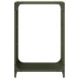 Leñero verde oliva 44x28x65 cm Acero laminado en frío von , Brennholztaschen und -halter - Ref: Foro24-864198, Preis: 52,76 €...