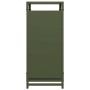 Leñero verde oliva 44x28x65 cm Acero laminado en frío von , Brennholztaschen und -halter - Ref: Foro24-864198, Preis: 52,76 €...