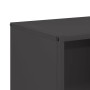 Leñero negro 40x30x75 cm Acero laminado en frío by , Firewood bags and holders - Ref: Foro24-864191, Price: 83,60 €, Discount: %