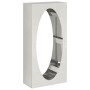 Leñero 50x23x100 cm Stainless Steel von , Brennholztaschen und -halter - Ref: Foro24-864185, Preis: 127,12 €, Rabatt: %