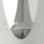 Leñero 50x23x100 cm Stainless Steel von , Brennholztaschen und -halter - Ref: Foro24-864185, Preis: 127,12 €, Rabatt: %
