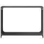 Leñero negro 90x28x65 cm Acero laminado en frío von , Brennholztaschen und -halter - Ref: Foro24-864203, Preis: 60,66 €, Raba...