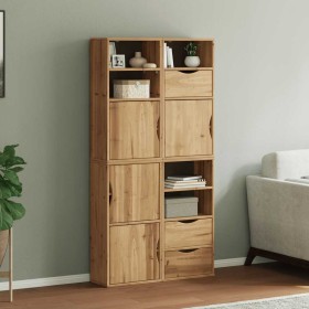 Armarios auxiliares 4 uds "ODDA" 40x24x79 cm Madera maciza pino von , Sideboards - Ref: Foro24-3365350, Preis: 215,80 €, Raba...