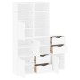 Armarios auxiliares 5 uds "ODDA" blanco 40x24x79 cm madera pino de , Aparadores - Ref: Foro24-3365359, Precio: 278,15 €, Desc...