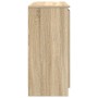 Aparador con cajones roble Sonoma 100,5x35x76 cm de , Aparadores - Ref: Foro24-3328446, Precio: 147,46 €, Descuento: %