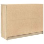Aparador con cajones roble Sonoma 100,5x35x76 cm de , Aparadores - Ref: Foro24-3328446, Precio: 147,46 €, Descuento: %