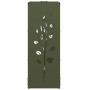 Leñero verde oliva 40x30x80 cm Acero laminado en frío von , Brennholztaschen und -halter - Ref: Foro24-864222, Preis: 58,71 €...