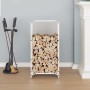 Leñero blanco 40x30x80 cm Acero laminado en frío von , Brennholztaschen und -halter - Ref: Foro24-864220, Preis: 58,71 €, Rab...