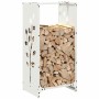 Leñero blanco 40x30x80 cm Acero laminado en frío von , Brennholztaschen und -halter - Ref: Foro24-864220, Preis: 58,71 €, Rab...