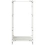 Leñero blanco 40x30x80 cm Acero laminado en frío von , Brennholztaschen und -halter - Ref: Foro24-864220, Preis: 58,71 €, Rab...