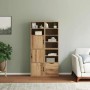 Armarios auxiliares 4 uds "ODDA" 40x24x79 cm Madera maciza pino de , Aparadores - Ref: Foro24-3365352, Precio: 206,68 €, Desc...