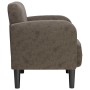 Sillón con reposabrazos gris oscuro 54 cm cuero sintética von , Sessel - Ref: Foro24-4100535, Preis: 130,49 €, Rabatt: %