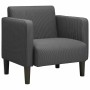 Sillón con reposabrazos gris oscuro 54 cm tejido de pana by , Armchairs - Ref: Foro24-4100516, Price: 134,52 €, Discount: %