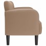Sofá Loveseat Cappuccino 110 cm Cuero sintético by , Sofas - Ref: Foro24-4100540, Price: 158,68 €, Discount: %