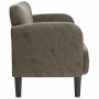 Sofá Loveseat gris oscuro 110 cm cuero sintética by , Sofas - Ref: Foro24-4100542, Price: 182,37 €, Discount: %