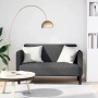 Sofá Loveseat gris oscuro 109 cm tejido de pana by , Sofas - Ref: Foro24-4100523, Price: 214,57 €, Discount: %