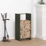 Leñero verde oliva 40x30x80 cm Acero laminado en frío von , Brennholztaschen und -halter - Ref: Foro24-864234, Preis: 58,78 €...