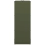 Leñero verde oliva 40x30x80 cm Acero laminado en frío von , Brennholztaschen und -halter - Ref: Foro24-864234, Preis: 58,78 €...