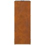 Leñero 40x30x80 cm acero corten by , Firewood bags and holders - Ref: Foro24-864236, Price: 55,07 €, Discount: %