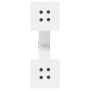 Patas de mesa de centro forma X 2uds acero blanco 37x(30-31) cm von , Tischbeine - Ref: Foro24-4012873, Preis: 49,37 €, Rabat...
