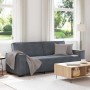 Sofá de 3 plazas terciopelo gris oscuro 180 cm by , Sofas - Ref: Foro24-4105031, Price: 315,13 €, Discount: %