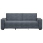 Sofá de 3 plazas terciopelo gris oscuro 180 cm by , Sofas - Ref: Foro24-4105031, Price: 315,13 €, Discount: %