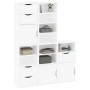 Armarios auxiliares 5 uds "ODDA" blanco 40x24x79 cm madera pino de , Aparadores - Ref: Foro24-3365367, Precio: 277,48 €, Desc...