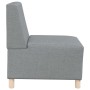 Sillón Sofá Tela Gris Claro 55 cm by , Sofas - Ref: Foro24-4108468, Price: 113,11 €, Discount: %