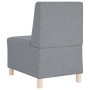 Sillón Sofá Tela Gris Claro 55 cm by , Sofas - Ref: Foro24-4108468, Price: 113,11 €, Discount: %