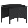 Set de sofás de jardín en forma de L con cojines 4 pzas negro von , Gartensets - Ref: Foro24-3365325, Preis: 582,92 €, Rabatt: %