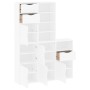Armarios auxiliares 5 uds "ODDA" blanco 40x24x79 cm madera pino by , Sideboards - Ref: Foro24-3365365, Price: 277,22 €, Disco...