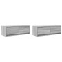 Muebles de TV 2 uds madera ingeniería gris Sonoma 80x31x25,5 cm von , TV-Möbel - Ref: Foro24-861519, Preis: 96,41 €, Rabatt: %