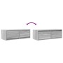 Muebles de TV 2 uds madera ingeniería gris Sonoma 80x31x25,5 cm von , TV-Möbel - Ref: Foro24-861519, Preis: 96,41 €, Rabatt: %