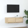 Mueble de TV de roble Sonoma 80x31x25,5 cm Madera de ingeniería von , TV-Möbel - Ref: Foro24-861512, Preis: 53,40 €, Rabatt: %