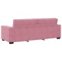Sofá de 3 plazas terciopelo rosa 180 cm von , Sofas - Ref: Foro24-4105033, Preis: 284,22 €, Rabatt: %