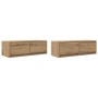 Muebles para TV 2 uds madera roble artisan 80x31x25,5 cm von , TV-Möbel - Ref: Foro24-861525, Preis: 95,80 €, Rabatt: %