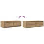 Muebles para TV 2 uds madera roble artisan 80x31x25,5 cm von , TV-Möbel - Ref: Foro24-861525, Preis: 95,80 €, Rabatt: %