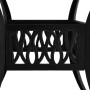 Garden table, black cast aluminum, 90x90x73 cm by vidaXL, Garden tables - Ref: Foro24-315589, Price: 243,32 €, Discount: %