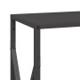 Leñero negro 34x25x70 cm Acero laminado en frío von , Brennholztaschen und -halter - Ref: Foro24-864319, Preis: 43,98 €, Raba...