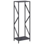 Leñero antracita 34x25x100 cm Acero laminado en frío by , Firewood bags and holders - Ref: Foro24-864325, Price: 53,51 €, Dis...