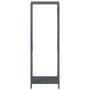 Leñero antracita 34x25x100 cm Acero laminado en frío by , Firewood bags and holders - Ref: Foro24-864325, Price: 53,51 €, Dis...