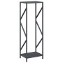 Leñero antracita 34x25x100 cm Acero laminado en frío by , Firewood bags and holders - Ref: Foro24-864325, Price: 53,51 €, Dis...