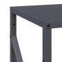 Leñero antracita 34x25x100 cm Acero laminado en frío by , Firewood bags and holders - Ref: Foro24-864325, Price: 53,51 €, Dis...