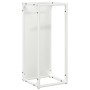 Leñero blanco 25x25x60 cm Acero laminado en frío von , Brennholztaschen und -halter - Ref: Foro24-864260, Preis: 38,04 €, Rab...