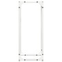 Leñero blanco 25x25x60 cm Acero laminado en frío von , Brennholztaschen und -halter - Ref: Foro24-864260, Preis: 38,04 €, Rab...